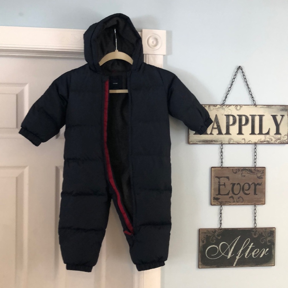 Baby Gap Snowsuit-18-24 months,Navy Blue.